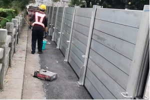 移动防洪墙